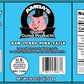 Raw Cured Pork Tails, Net Weight 16oz (1lb) Vacuum Pack Bag, Great For Jamaican Stew Peas With Pig Tails Recipe Along With Other