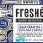 Freshé Canned Salmon Barcelona Escalivada (10 Pack) - Mediterranean Style Atlantic Salmon In Olive Oil With Lemon - Sustainably Farmed Tinned Fish (4.25Oz Cans)