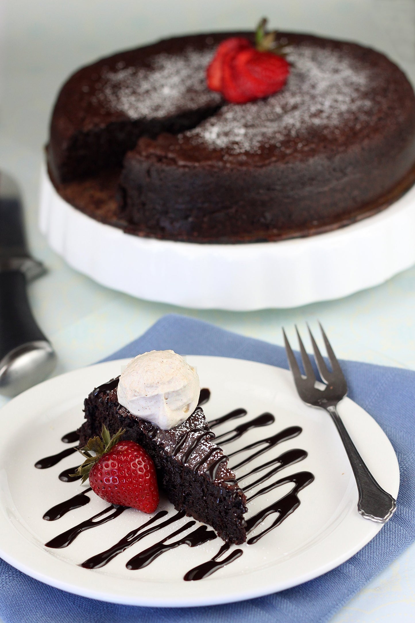 Legendary Flourless Chocolate Cake Mix. Made Without Flour.