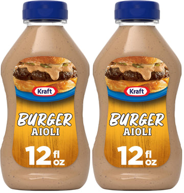 Kraft Burger Sauce (12 oz Bottle)(Packaging May Vary) (Pack of 2)