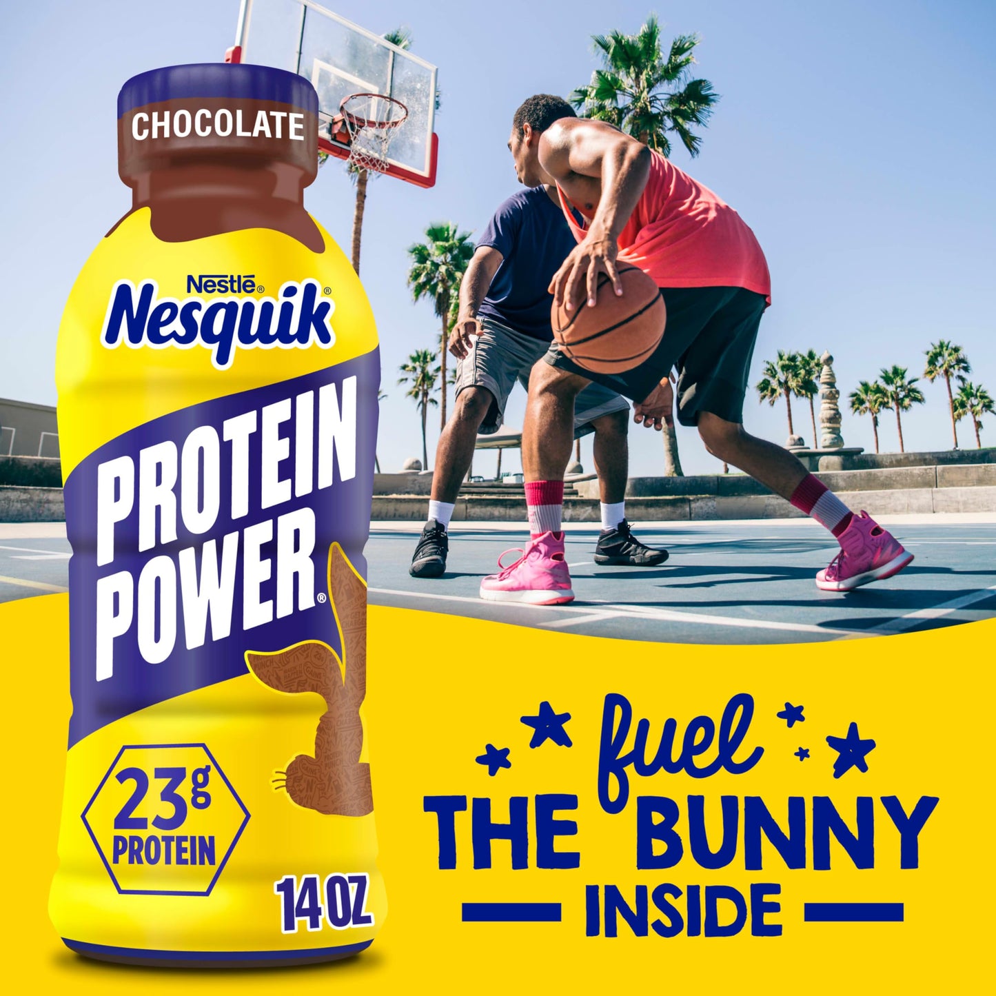 Nesquik Protein Power Chocolate Protein Milk Drink, Ready to Drink