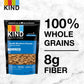 Kind Healthy Grains Granola, Healthy Snack, Vanilla Blueberry Granola With Flax Seeds, Snack Mix, 11 Oz (6 Bags)