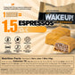 Jesses WakeUP! Caramel Caffeinated Protein Bites - Gluten-Free, Vegetarian, 8 Pack (1 Bite = 1.5 Espressos)
