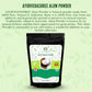 AYURVEDASHREE Alum Powder - Food Grade Granulated Powder, 200 Gm (7.05 Ounce) - Preservative for Pickles, 100% Pure Potassium Alum
