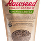 Rawseed Organic Certified Lentils Multi-Color 2 Lb 4 Pack Containing: Black, Orange, French, & Brown (1 Bag Of Each). This 4 Pac