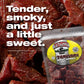 Old Trapper Beef Jerky, Teriyaki 10-Ounce Individual Pack, Tender Meat Snack For Lunches Or Between Meals, 11 Grams Of Protein, Zero Grams Of Fat, And 70 Calories Per Ounce (Pack Of One)