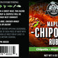 Pit Boss 40333 Maple Chipotle Rub Grill Spices, 11 Ounce (Pack of 1), Multicolored