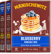Manischewitz Real Blueberry Pancake Mix, Dairy Free, 9oz (2 Pack) with Real Blueberries Kosher (including Passover) Easy Prep!