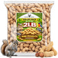Office Roast Raw Peanuts in Shell 2 lb Bag - Unsalted, Natural & Healthy Snack - Plain Peanuts for Squirrels, Birds & Wildlife F