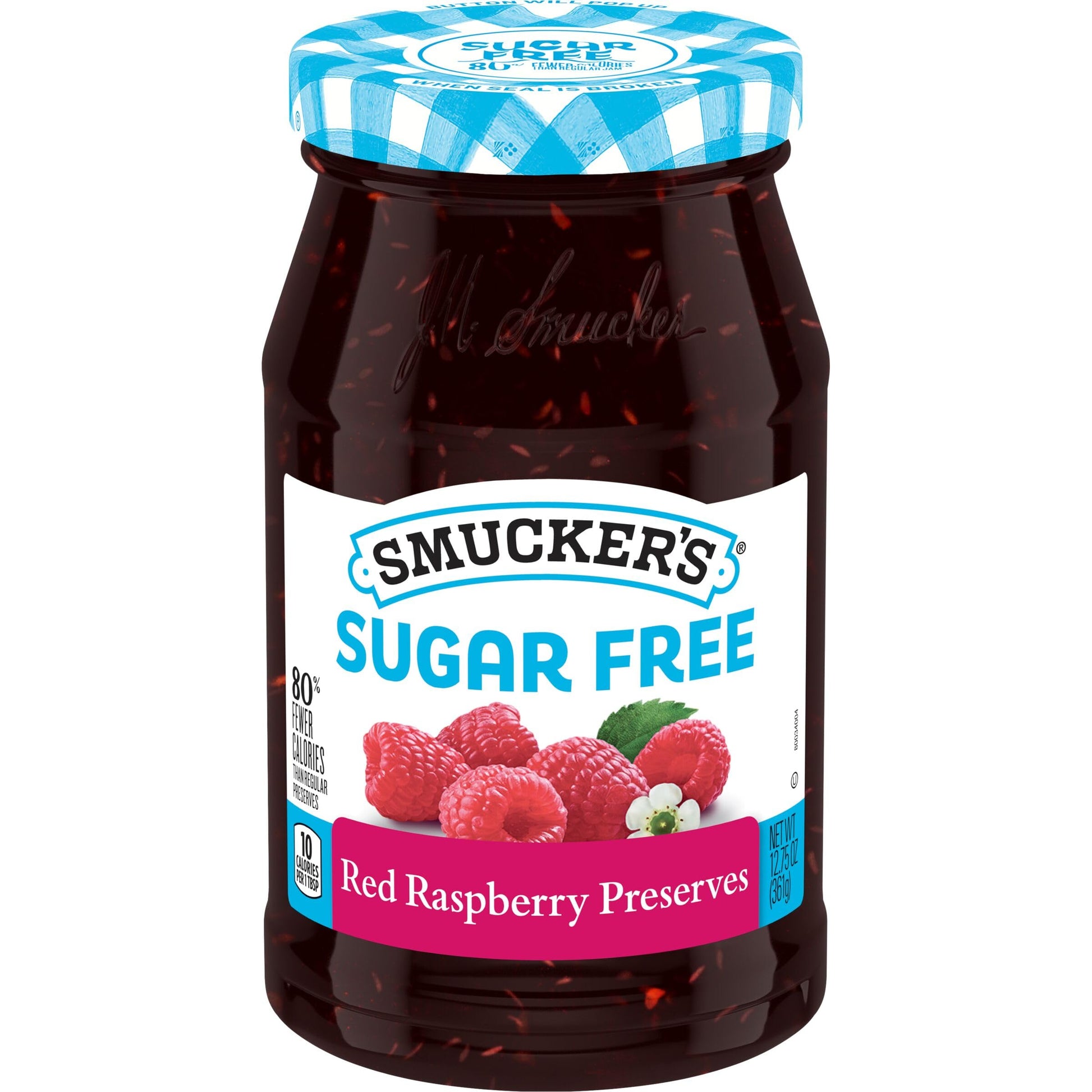 Smuckers Sugar Free Red Raspberry Preserves, 12.75 Ounces