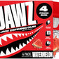 Jawz Gum Jawline Chewing Gum, 4 Pack Box, Watermelon, Face Slimming and Toning, Sugar Free