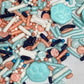 COOL MOM SPRINKLES Blue Dog Paw Sprinkles (4 oz.) - Bluey Themed Birthday Sprinkles for Decorating Cakes, Cupcakes, Cookies & De