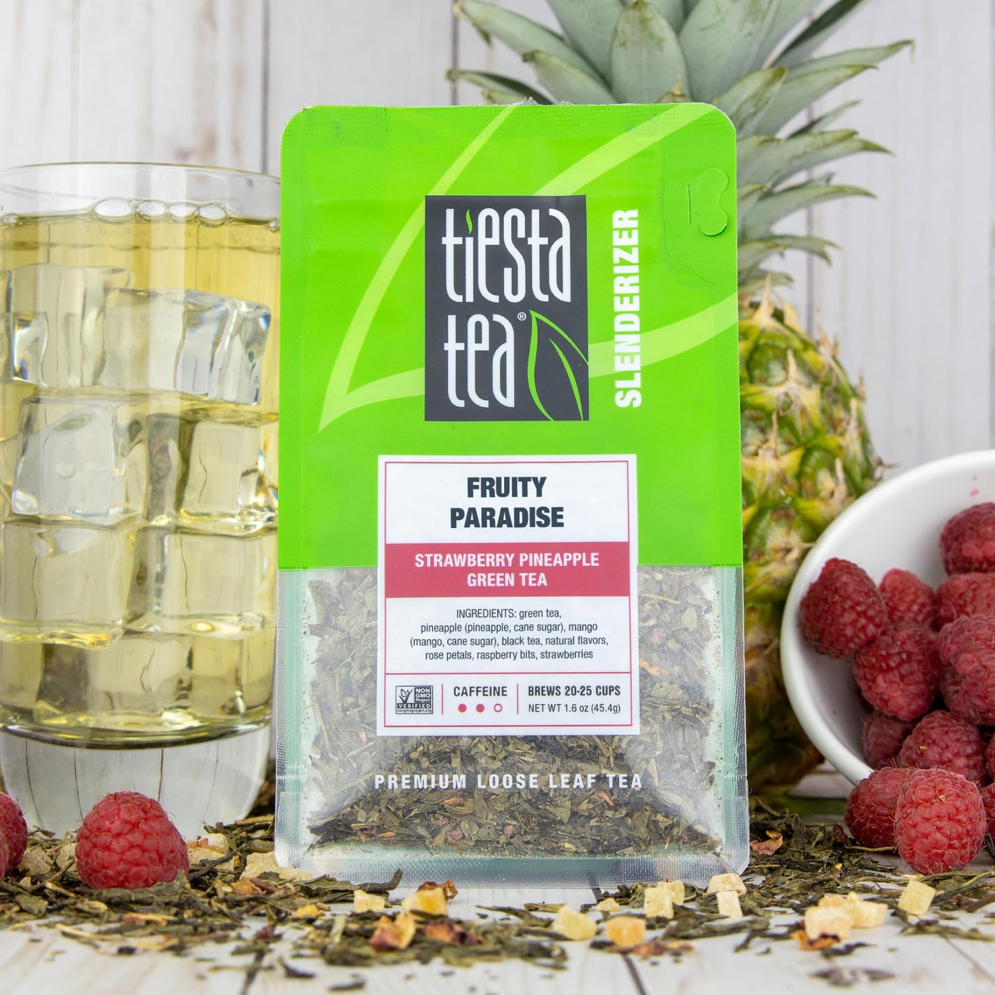 Tiesta Tea - Fruity Loose Leaf Tea Gift Box | Medium Caffeinated Tea Variety Pack | Make Hot & Iced Tea | 3 Pouches Of Assorted