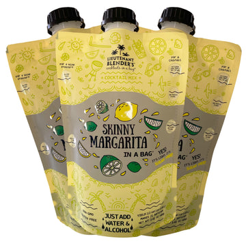 Lt. Blender'S Skinny Margarita In A Bag, Sugar Free, Non-Gmo, Pack Of 3
