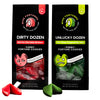 MISS FORTUNES Funny Fortune Cookies, 2-Dozen Pack, Dirty + Unlucky Color, Great for Parties