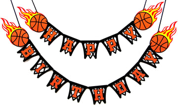 Seyal       - Basketball Happy Birthday Banner