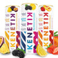 KENETIK Nootropic Ketone Drink  Ketones for Energy & Focus  Caffeine & Sugar Free  High Performance D-BHB Ketone Mix  Fuel w/Zero Crash or Jitters  Ready to Drink - Variety 6 Pk