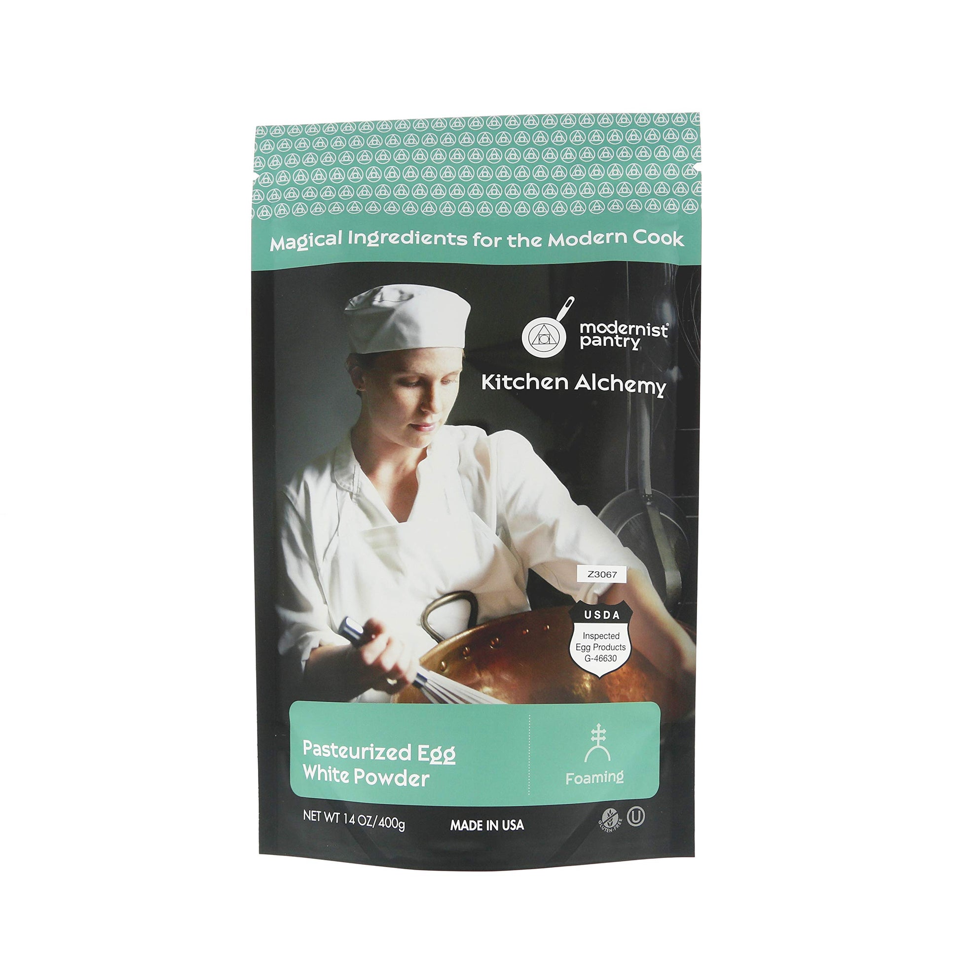 Aaa Grade Egg White [Albumen] Powder ? Gluten-Free ? Ou Kosher Certified (Pasteurized  Made In Usa  1 Ingredient No Additives  Produced From The Freshest Of Eggs) - 400G/14Oz