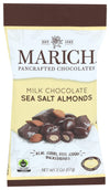 Marich Confectionery Milk Chocolate Sea Salt Almonds 2.3 Oz