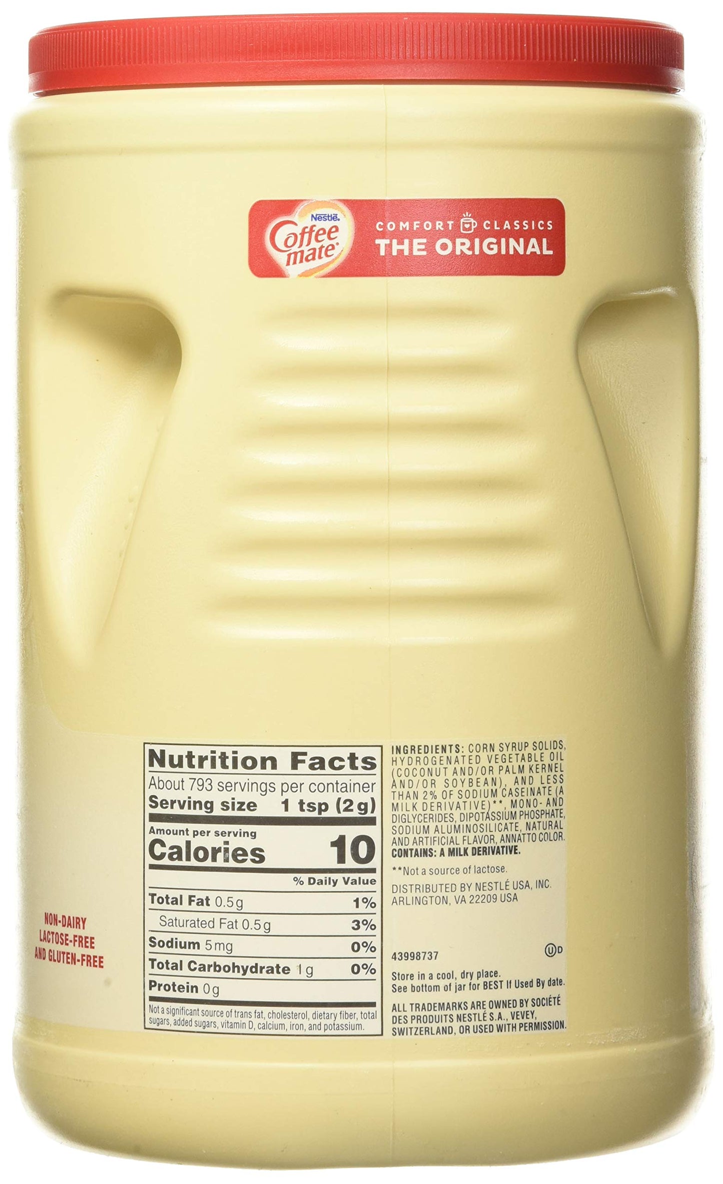 Nestle Coffee-mate Coffee Creamer 56oz. canister