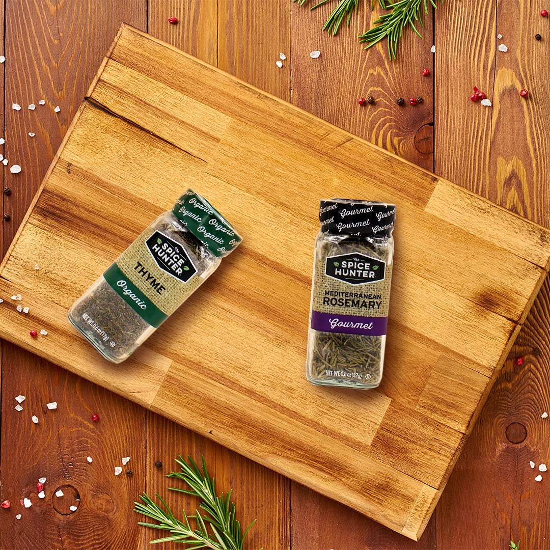 The Spice Hunter Rosemary Mediterranean Leaves 0.80Oz, (Pack Of 6)