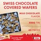 Kägi Swiss Milk Chocolate Covered Wafers, Crispy  , Individually Wrapped, 400g Tin