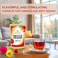 BREWIX Hibiscus Orange Tea Bags - Caffeine-Free Herbal Tea, 25 Plant-Based Bags