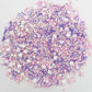 Edible Summer Pink Beach Sprinkles Purple Shell Sprinkles Candy Baking Edible Cake Decorations Cupcake Toppers 120G/ 4.2Oz