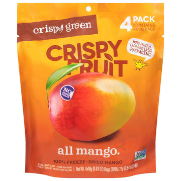 Crispy Green Freeze Dried Mango, 2.54 OZ