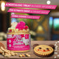 Rainbow Nut Butter, Animal Cookies Peanut Butter, Spread, Treat, Snack, Dessert, White Chocolate Chips, High Protein Flavored Nu