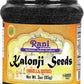 Rani Kalonji (Black Seed, Nigella Sativa, Black Cumin) Seeds 3Oz (85G) Pet Jar ~ All Natural | Gluten Friendly | Non-Gmo | Kosher | Vegan | Indian Origin