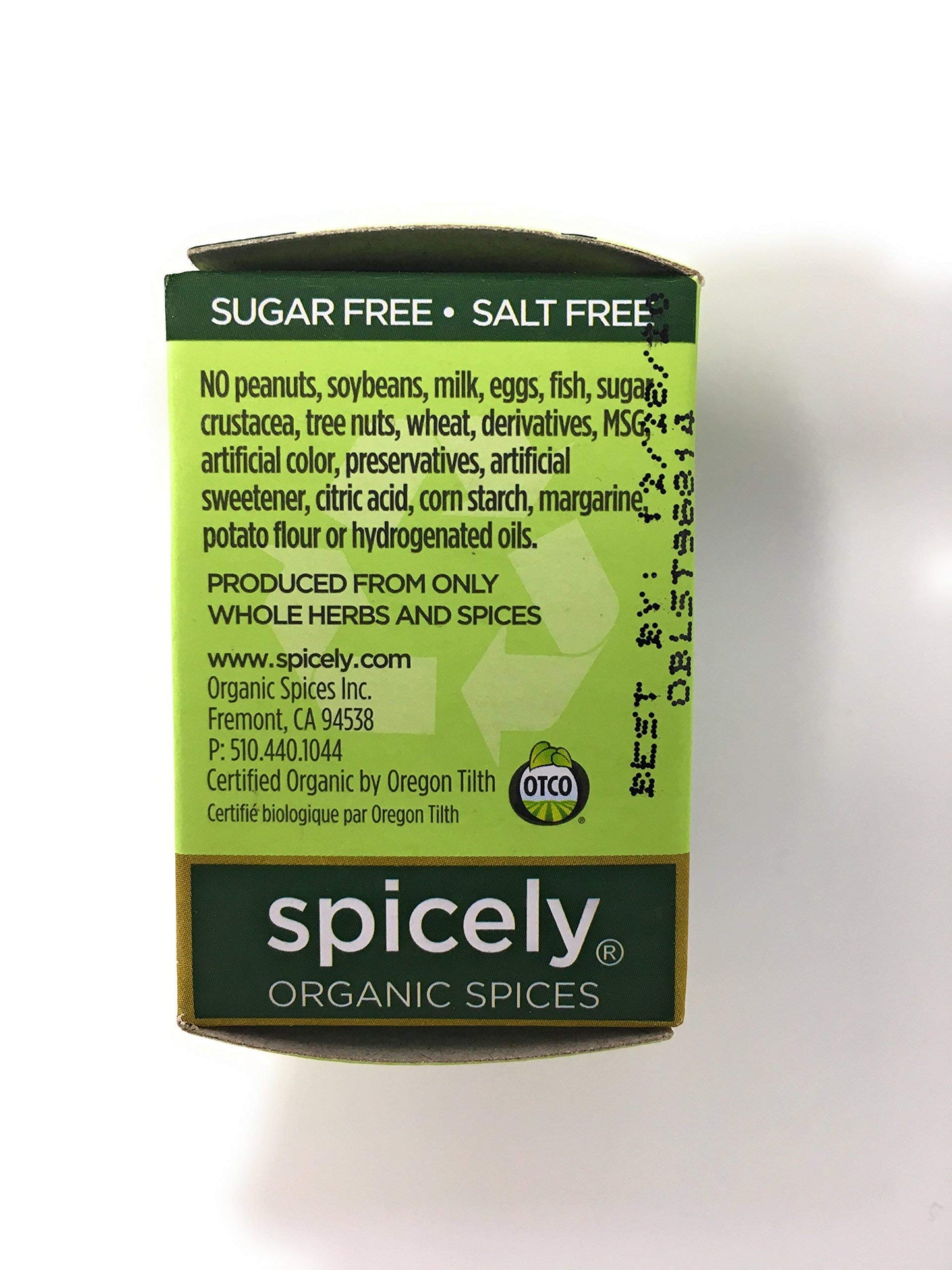 Spicely Organic Basil 0.1 Oz Certified Gluten Free