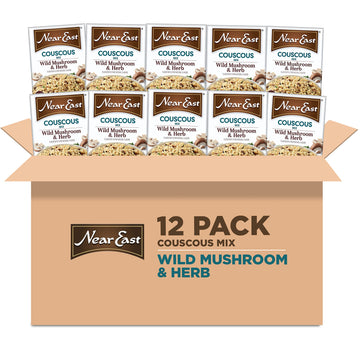 Near East Wild Mushrooms & Herb Couscous Mix, 5.4 Ounce (Pack Of 12)