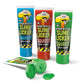 Toxic Waste Slime Licker Squeeze Sour Candy | 3 Count | With Blue Razz, Cherry, And Green Apple Flavors - 2.47 Oz Tubes