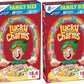 Lucky Charms Cereal with Marshmallows, Gluten Free Cereal Made with Whole Grain, Family Size, 18.6 oz (Pack of 2)