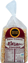Amish Country Popcorn | 2 Lb Bag | Medium Yellow Popcorn Kernels | Old Fashioned, Non-Gmo And Gluten Free (Medium Yellow - 2 Lb