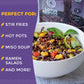 Lotus Foods Organic Forbidden Rice Ramen Noodles - Gluten Free Instant Ramen Noodles, Vegan, Low Sodium, Made With Black Rice Fl