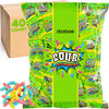 Sour Gummy Worms Bulk Pack - 40 Packs - Individually Wrapped Candy Bags for Kids  Parties  School  and Travel | Assorted Flavors  On-the-Go Snacks  Lunchbox Favorites  and Party Favors