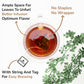 BREWIX Peach Black Tea - Premium Caffeinated Blend, Sugar-Free, 25 Pyramid Bags