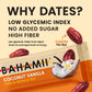 Bahamii Snack Bars, Dates & Nuts, Gluten Free, Vegan, 12 Pack, No Added Sugar, Good Source of Fiber, Coconut Vanilla