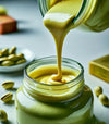 UNIQBITE Pistachio Cream Natural Sweet Butter Spread 7 oz (200g) No Palm Oil