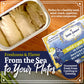 Santo Amaro Artisanal Wild Tuna Fillets in Olive Oil, 4.2 oz (Pack of 3), Low Mercury, 22g Protein, Canned Tuna from Portugal
