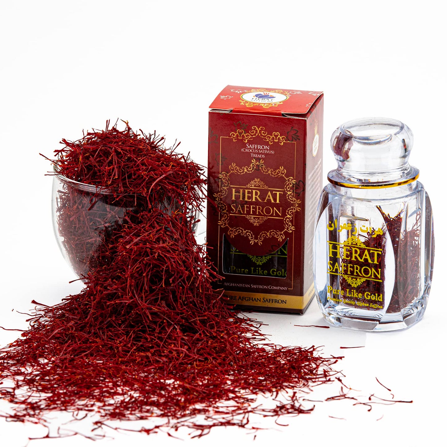 Superior Saffron Threads, Premium grade Saffron, Super Negin, All-Red, Spice for all Culinary Uses Paella, Risotto, Tea's, Milk'