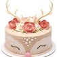 Decoset Antlers Creations Cake Topper For Birthdays And Parties, Decopac Cake Decorating 2-Pc Decorations Set