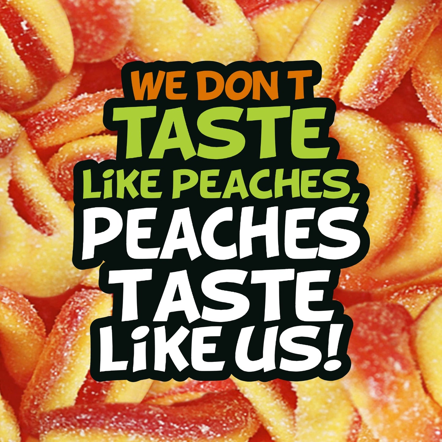 Trolli Peachie Os Sour Gummy Rings Candy, 5 Pound Bulk Bag (Pack of 2)