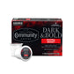 Community Coffee Dark & Bold Extra Boost Coffee Pods, Compatible with Keurig 2.0, 12 Count (Pack of 1)