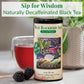 The Republic of Tea Decaf Blackberry Sage Black Tea, 50 Count Tea Bags, Tin