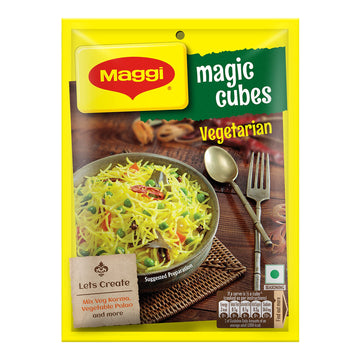 Nestle Maggi Magic Cubes, Vegetarian Masala  10 Cubes (40 Gm)