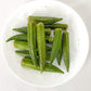 Crispy Crunchy Whole Okra Chips High In Fiber And Calcium, 100% Natural & Gluten-Free, Paradise Green 1.7Oz X 2 Packs/ Shipped B