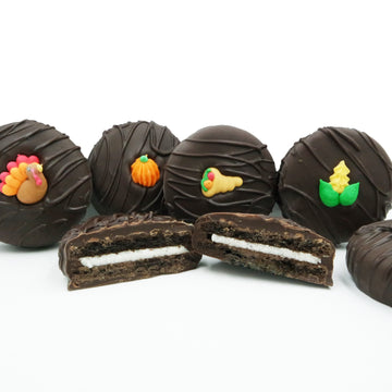 Philadelphia Candies Dark Chocolate Covered OREO Cookies Assortment 8 Ounce